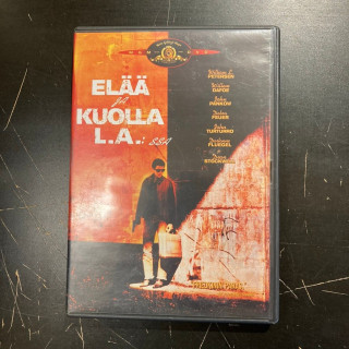 Elää ja kuolla L.A.:ssa DVD (VG+/VG+) -toiminta/jännitys-